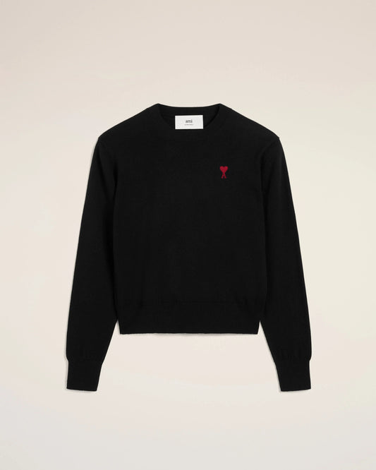 Pull col rond en laine