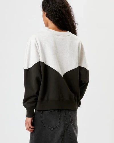Sweatshirt Houston Femme Noir