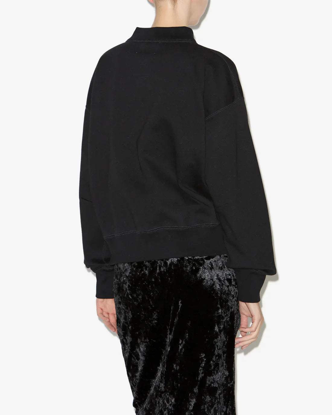 Sweatshirt Moby Femme Noir