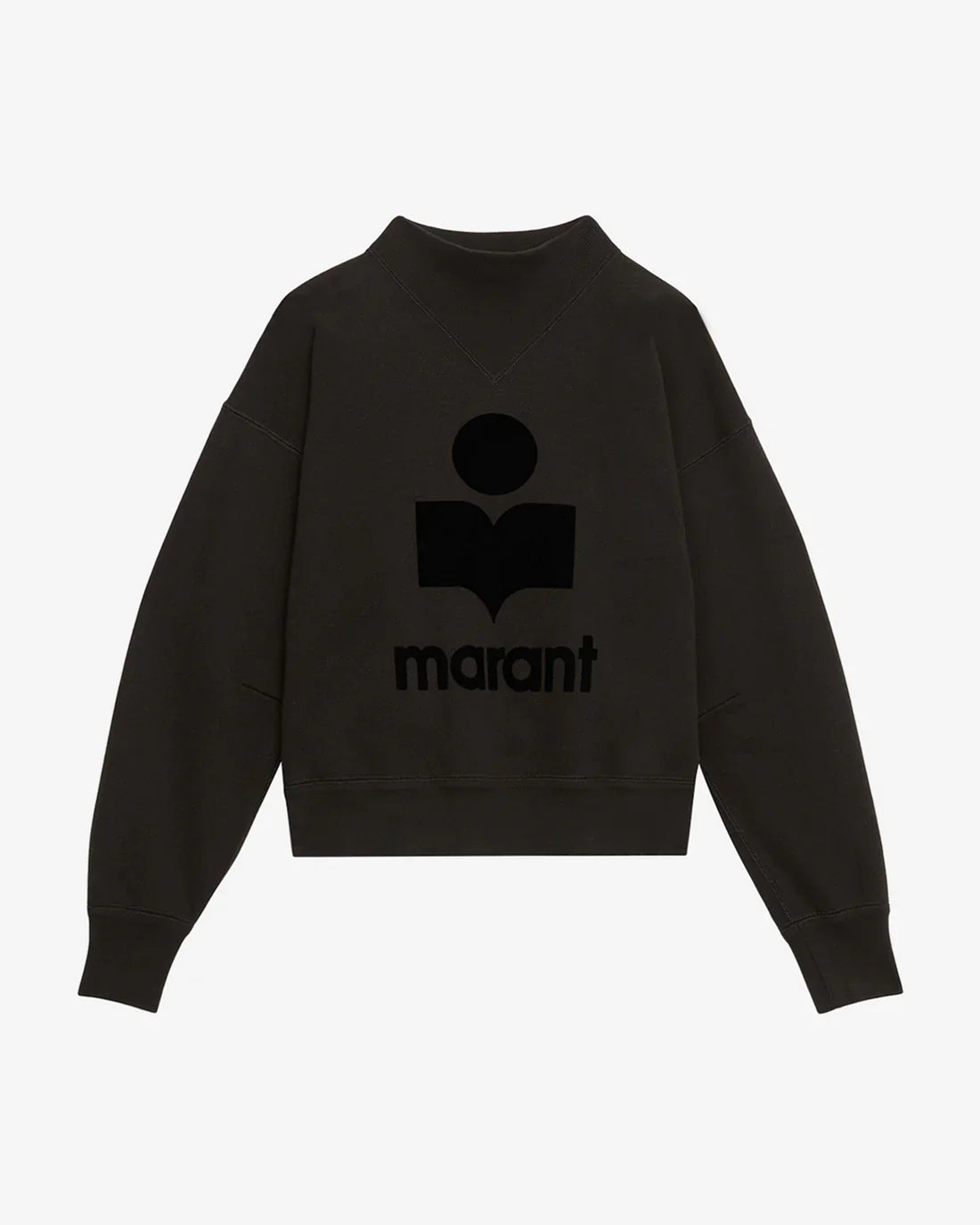 Sweatshirt Moby Femme Noir Délavé