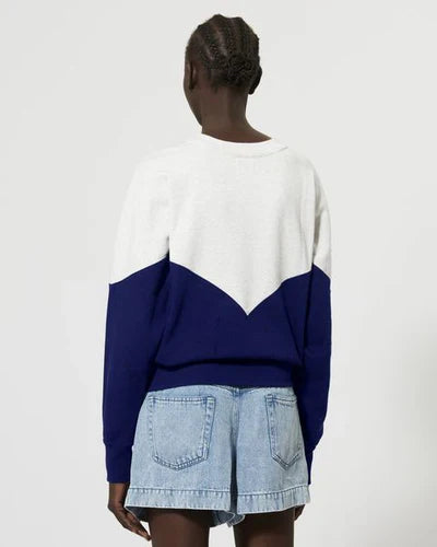Sweatshirt Houston Femme Bleu Clair