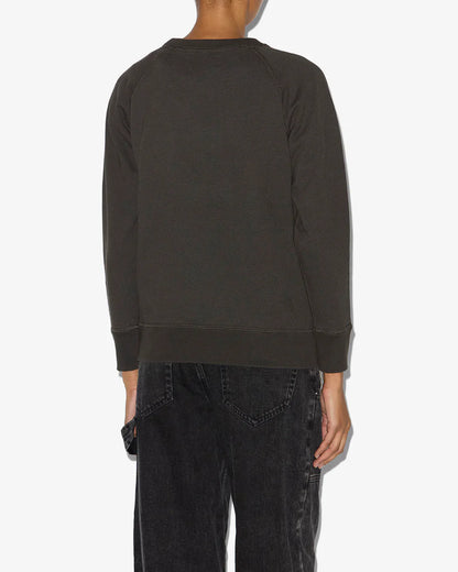 Sweatshirt Millyny Femme Noir Délavé