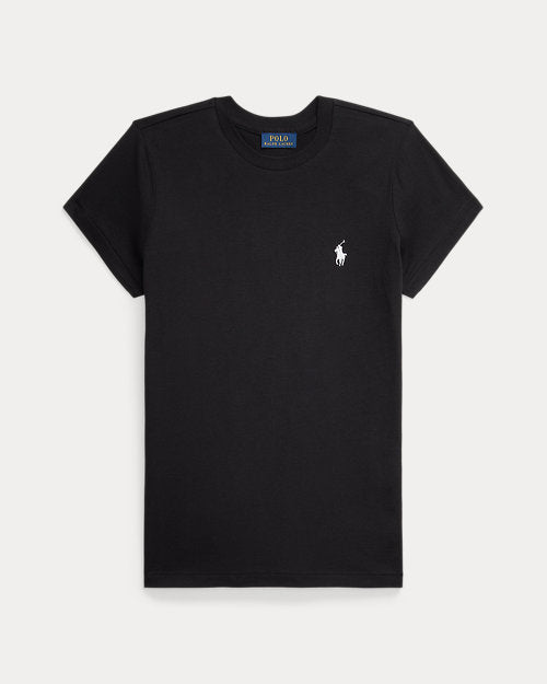 T-shirt col rond en jersey de coton