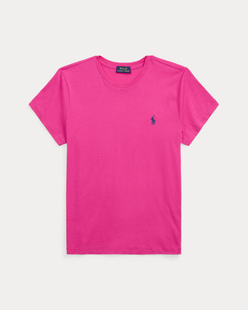 T-shirt col rond en jersey de coton