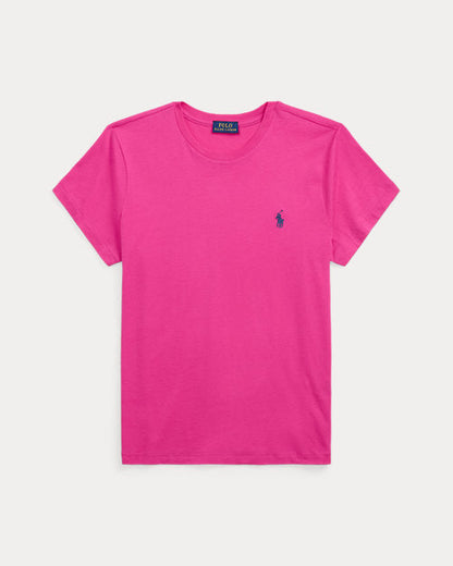 T-shirt col rond en jersey de coton