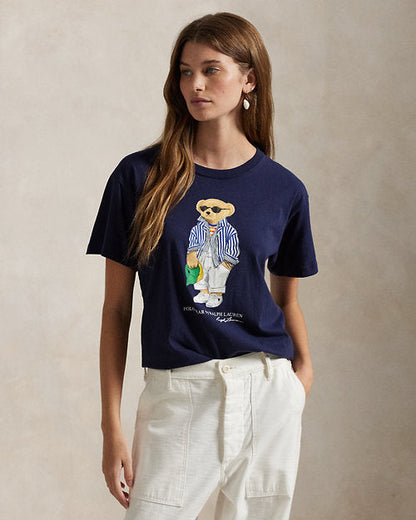 T-shirt Polo Bear en jersey de coton